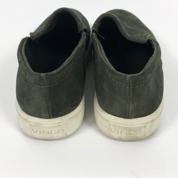 Vince Green Suede Sneakers, Size 9.5 - Picture 5 of 8